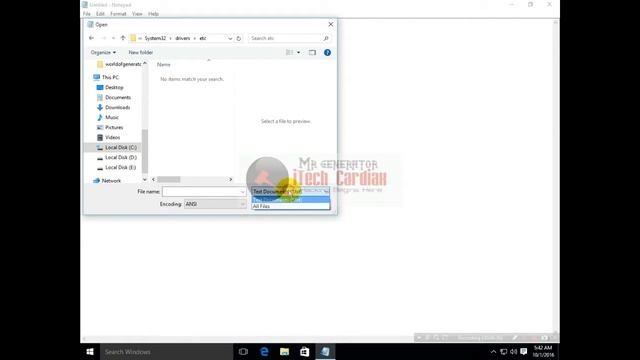How to edit and save windows host file смотреть онлайн