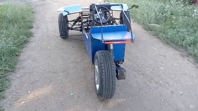 Проводка, подключение фар и заднего фонаря светодиодные фонари на трёхколёсном автомобиле. смотреть онлайн