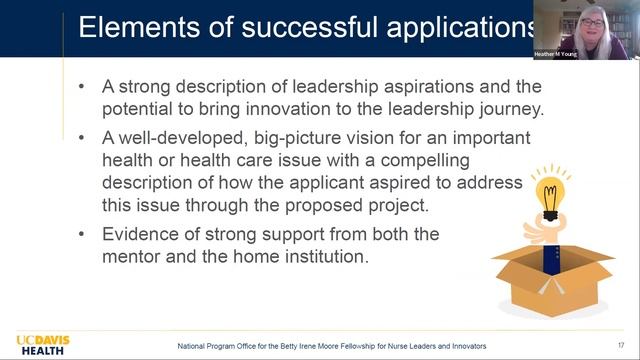 Nov. 4 Webinar: Betty Irene Moore Fellowship for Nurse Leaders and Innovators смотреть онлайн