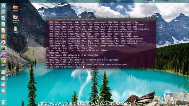 33- Install Notepad ++ on Ubuntu تثبيت محرر النصوص الشهير النوت باد смотреть онлайн