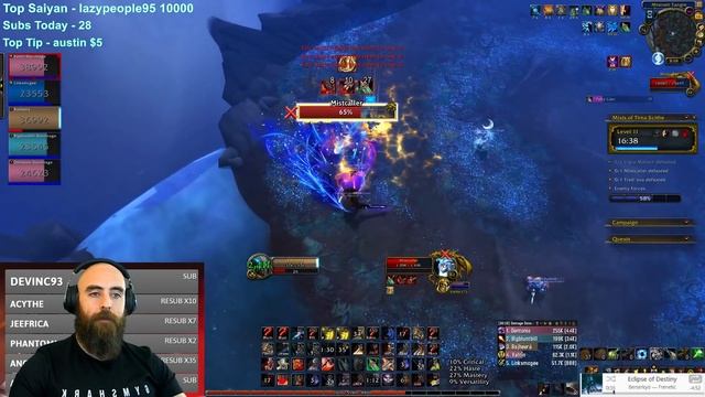 Mists Of Tirna Scithe +11: Arms Warrior DPS (196 ILvl) - WoW Shadowlands 9.0 Mythic+ Dungeon