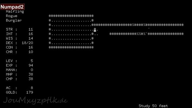 Moria aka UMoria - The better Nethack - in 8k 120 fps смотреть онлайн