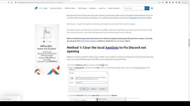 How To Fix When Discord Doesn't Open смотреть онлайн