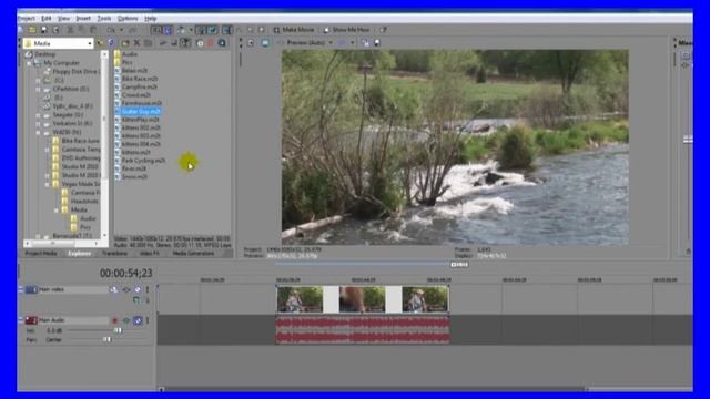 Learn Sony Vegas Pro - 31 Import files as Windows Explorer in Sony Vegas Pro смотреть онлайн