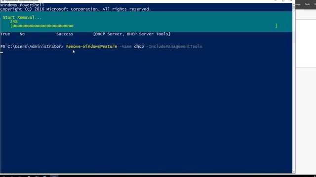 How to install and uninstall DHCP roles in windows server 2016 using PowerShell commands смотреть онлайн