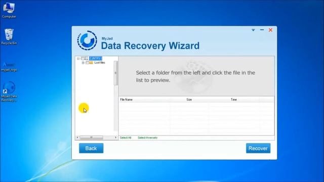 Video Guide of Myjad Data Recovery Wizard смотреть онлайн