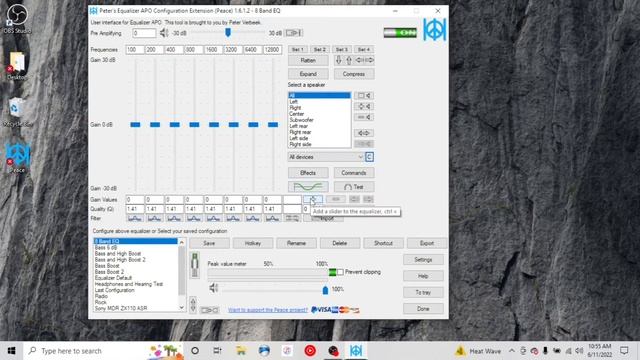 Set up Equalizer APO and PEACE GUI - Simple and Easy - Best Equalizer App for PC смотреть онлайн