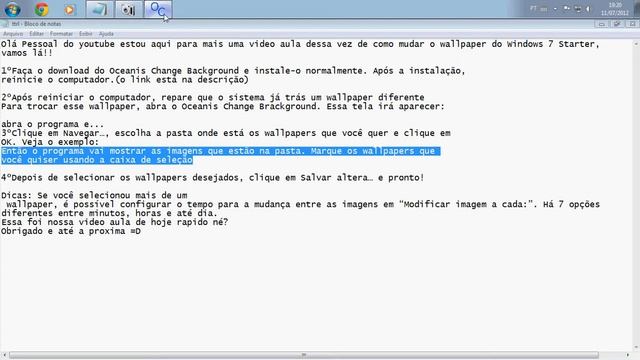 Como mudar o wallpaper do windows 7 starter смотреть онлайн