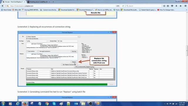 Find and Replace text in multiple files, folders and sub folders. смотреть онлайн