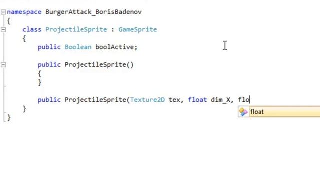 XNA 4 Course I Ch 13 04 Add Variables and Constructors смотреть онлайн
