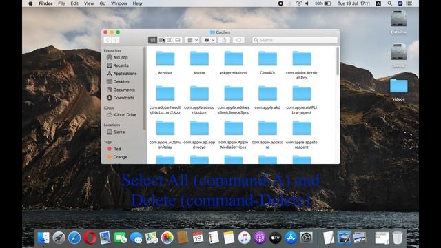 Clear Caches in mac смотреть онлайн