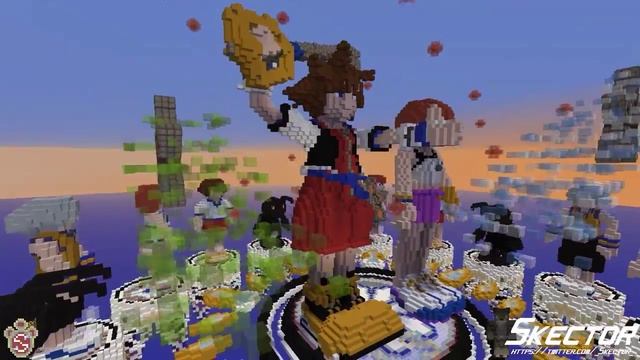 Skywars " Kingdom Heart V.1 " ( Minecraft ) смотреть онлайн