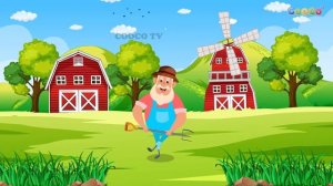 Old Macdonald Had A Farm | E-I-E-I-O Song | #farmsong #oldmacdonald | Cooco TV | Nursery Rhymes