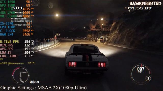 GTX 1650 | I5 3570 | Grid 2(1080p - Ultra) - CMAA, MSAA 2X, 4X, 8X смотреть онлайн