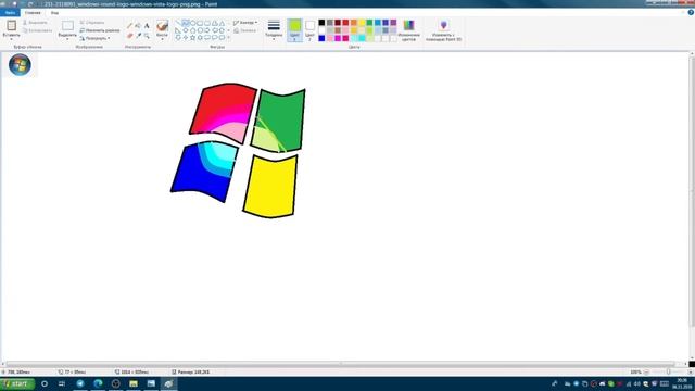 Windows Vista speedpaint смотреть онлайн