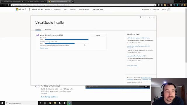 Installing Visual Studio смотреть онлайн