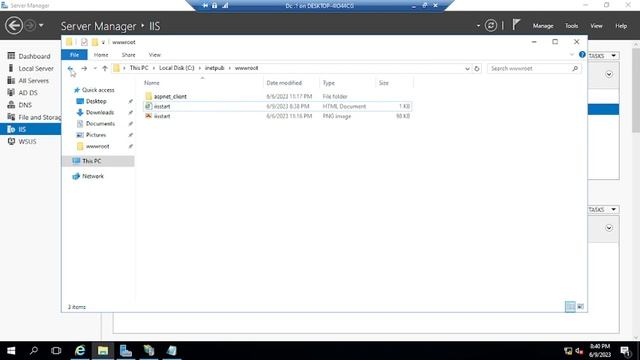 IIS Web Server Installation & Website Configuration | Windows Server 2016 смотреть онлайн