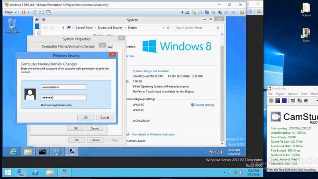Basic Setup for Windows Server 2012 and Windows 8 Client смотреть онлайн
