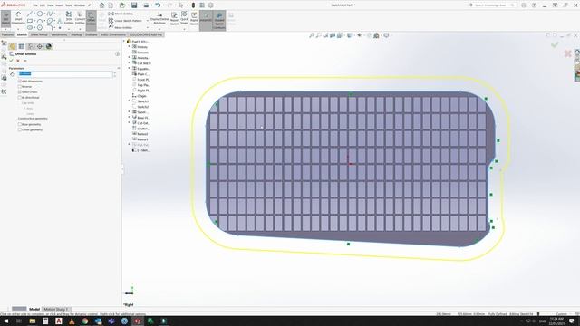 Solidworks Sheet Metal Tutorial - Window Protection Grill смотреть онлайн