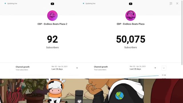 Live subscriber count! смотреть онлайн