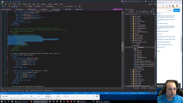 [ES/EN] Rambler #47: ahora si que si, completando bot #programming c# #netcore #polymer смотреть онлайн