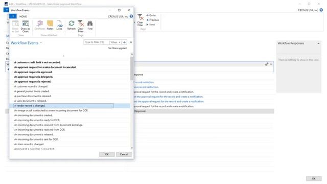 Microsoft Dynamics NAV 2017 - Workflows Part 1/2 смотреть онлайн