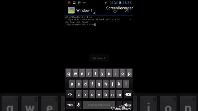 cara hack wifi dengan terminal emulator android смотреть онлайн