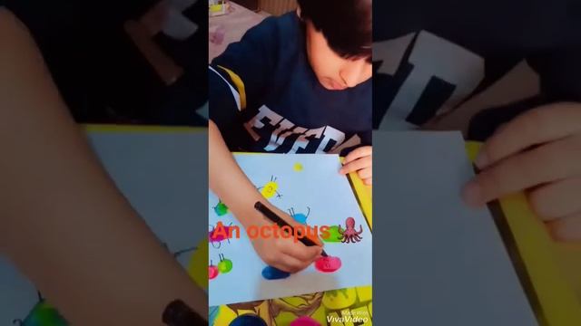 Thumb Impression Art... Make creatures of your choice with me. Tada смотреть онлайн