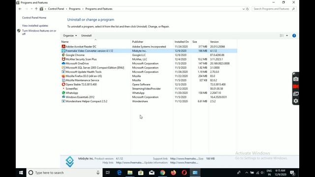 Windows 10 मे Software को uninstall कैसे करते हैं | How to Use control panel in hindi смотреть онлайн