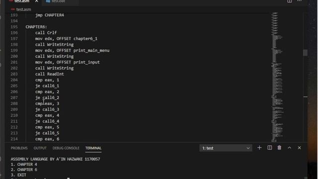 MASM CHAPTER 4 & 6 смотреть онлайн