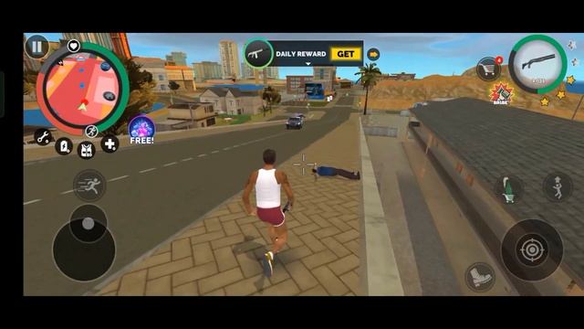 Vegas crime simulator || Fight with police 😱|| Crime Scene Do not cross 😱😱#viralvideo #game #gaming смотреть онлайн