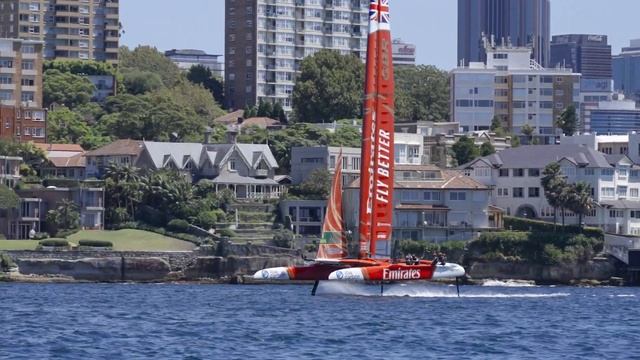 Emirates and the Great Britain SailGP Team announce three-year title partnership смотреть онлайн