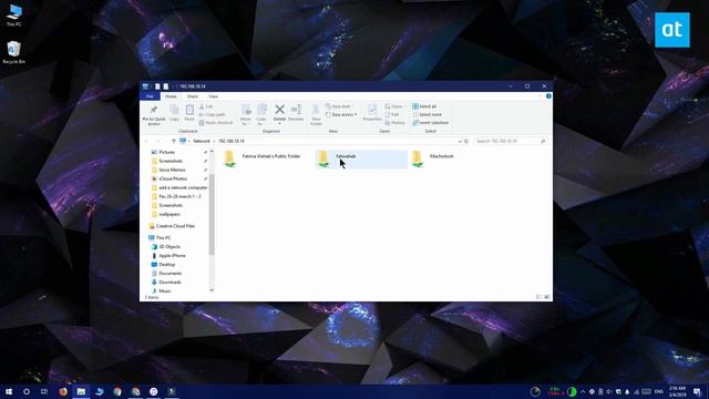 How to add a network computer to This PC on Windows 10 смотреть онлайн