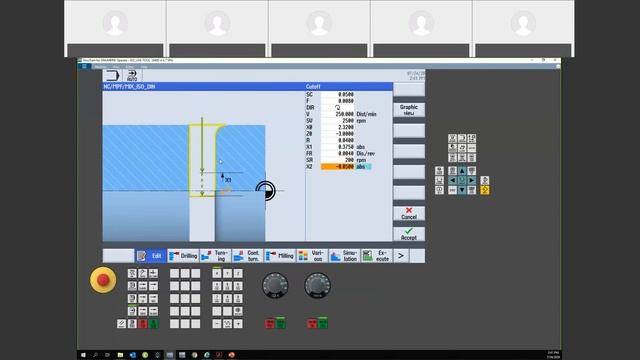 ISO compatibility mode with G291 in Turning смотреть онлайн