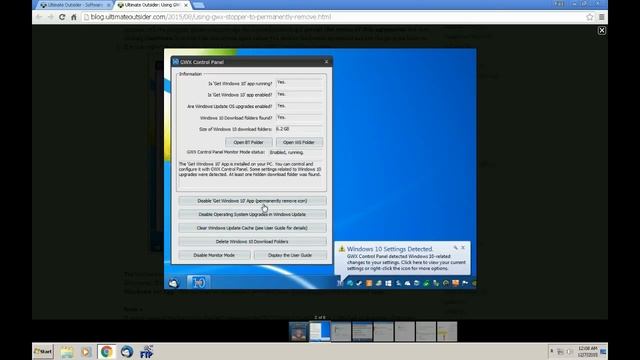 Remove Windows 10 Icon & O.S. Upgrades With a Few Clicks - EASY & FAST смотреть онлайн