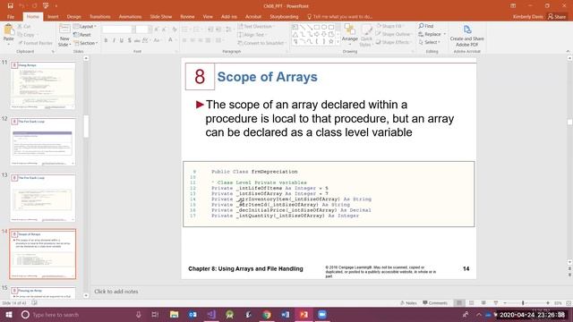 Arrays and File Handling in Visual Studio смотреть онлайн
