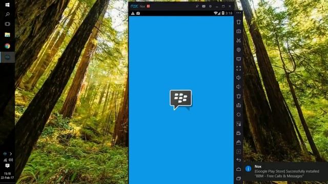 BBM For PC Windows Using Nox Android Emulator -- UntukPc.com смотреть онлайн