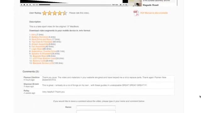 Parts and Repair for your Mac, iPod, and iPhone - Website Demo смотреть онлайн