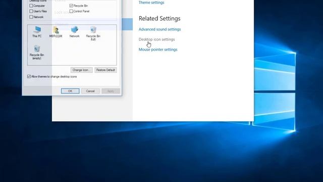 1- how to show this PC icon on desktop windows 10 | My Computer icon | urdu tutorial смотреть онлайн