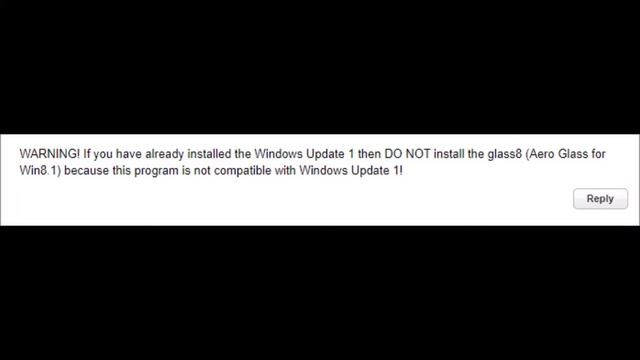 Aero Glass for Windows 8.1 Update 1 Important Alert (as of May 2014) смотреть онлайн