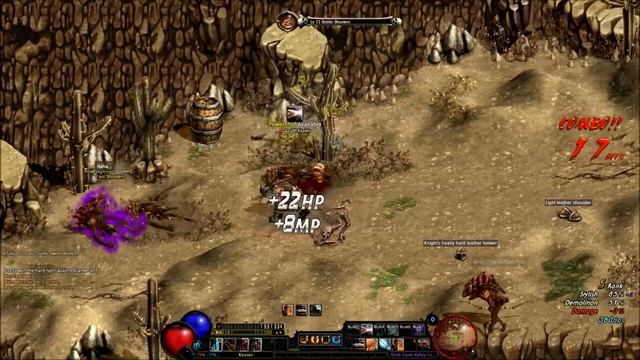 Darkblood Online - Trickster Gameplay смотреть онлайн