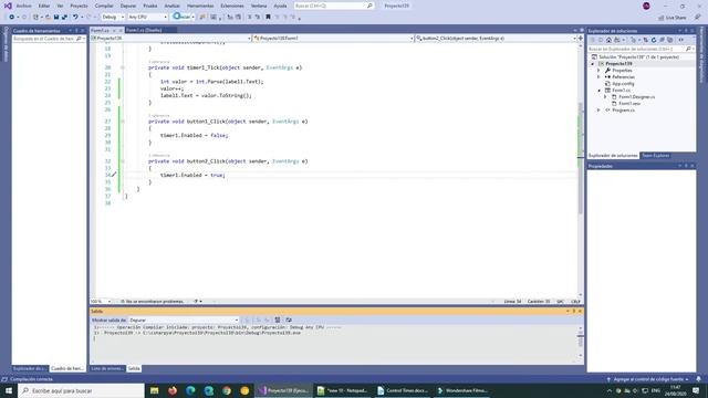 Curso de C#: Control Timer (Windows Forms) смотреть онлайн