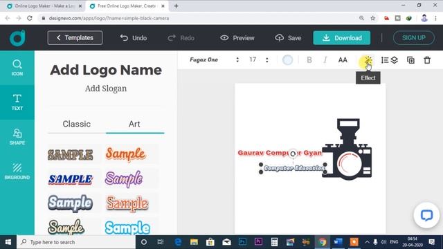 How to Make Logo for Youtube Channel Free Logo in Hindi | Logo Kaise Banayen | # 11 смотреть онлайн