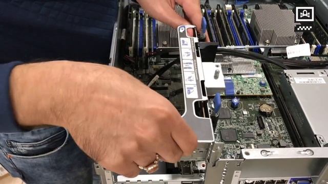 add expander card on HP DL380 G9 смотреть онлайн