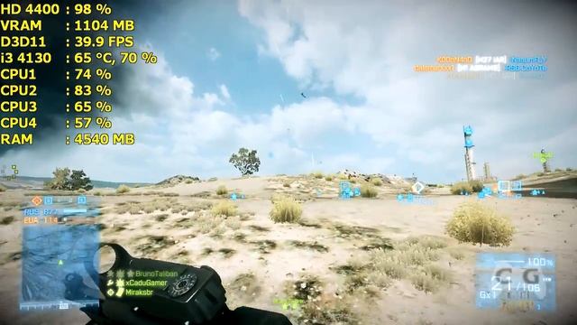Battlefield 3 Multiplayer Com e Sem o Low Specs Experience Teste Comparativo Intel HD Graphics #273 смотреть онлайн