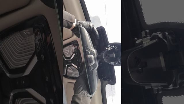 BMW X7 Device Install: Lane Departure Alert Driving Assist System Rain Sensor Mirror Defrost Lead смотреть онлайн