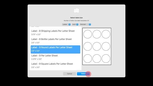 How to print blank labels with cutout grids using a Mac смотреть онлайн