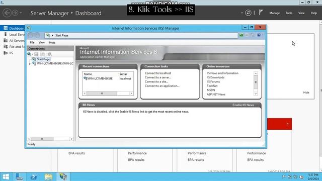 Konfigurasi Web Server menggunakan IIS [Windows Server 2012] смотреть онлайн