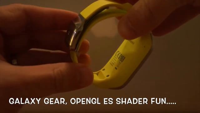 Galaxy Gear OpenGL ES shader test смотреть онлайн