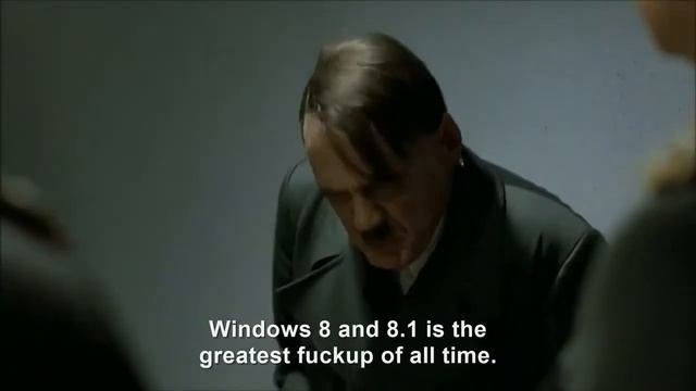 Hitler finds out Windows XP support has ended! смотреть онлайн
